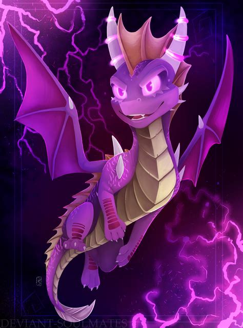 spyro fanart|dark spyro fanart.